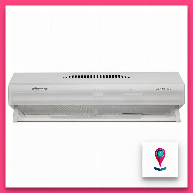 Purificador De Cocina Spar Senza Duo Ac. Inox. 3876-sez Color Blanco