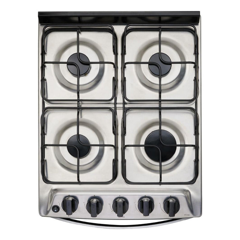 Cocina A Gas Whirlpool Inoxidable 49 Cm