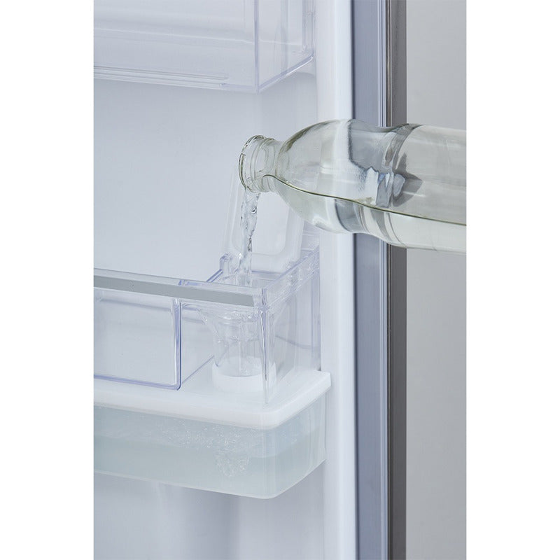 Whirlpool Heladera Inverter Wrs955f Inoxidable Color Gris Oscuro