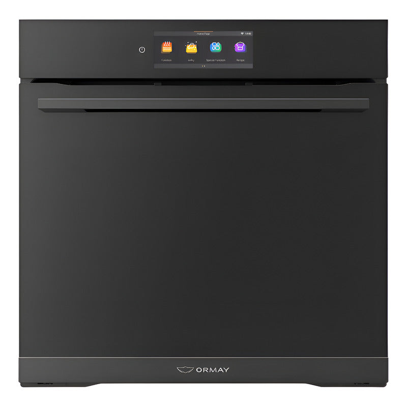 Horno Empotrable Eléctrico Con Air Fry Ormay He-60s5 73l Color Negro