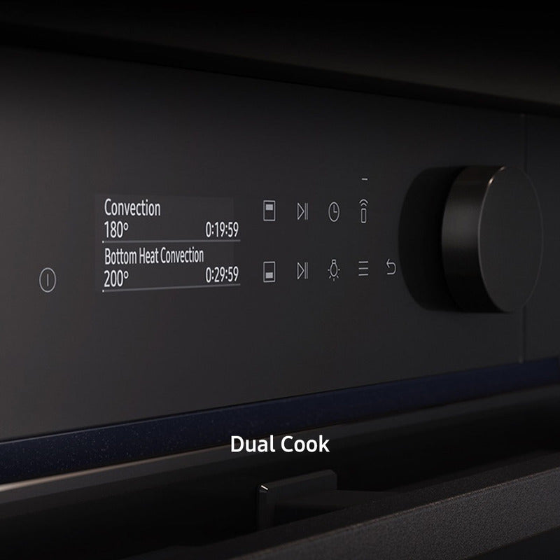 Horno Electrico Samsung Bespoke Dual Cook Flex Vapor Air Fry