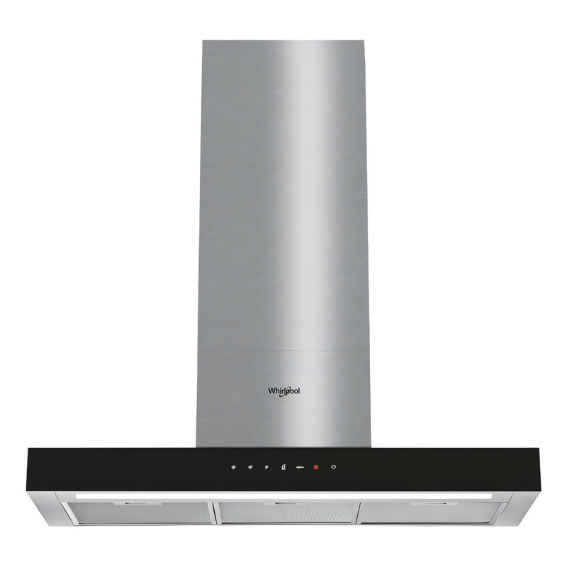 Campana Whirlpool Whbs92fl Tk1 90cm Negro Inox Tbox Color Inoxidable