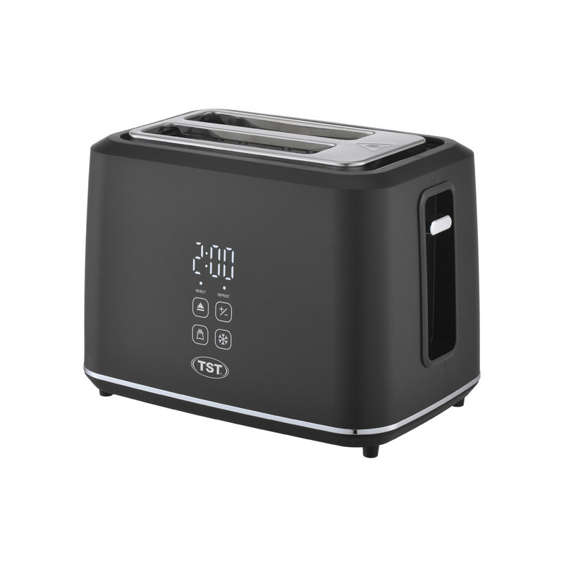 Tostadora Eléctrica - Tst - Negro Mate - Pantalla Digital -