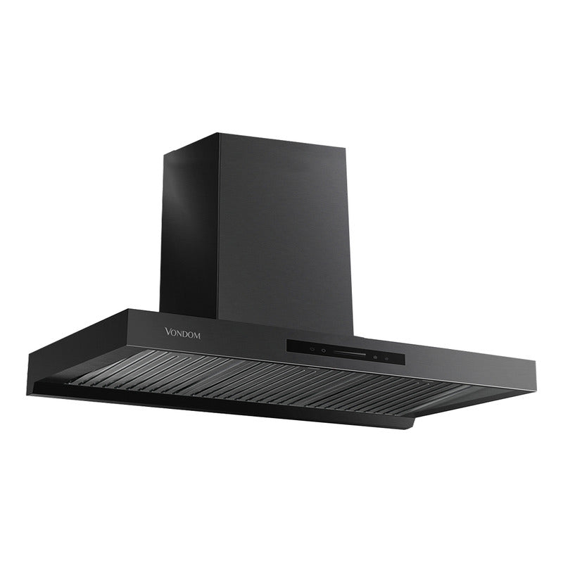 Campana De Pared Vondom - Acero Inoxidable Negro 90 Cm