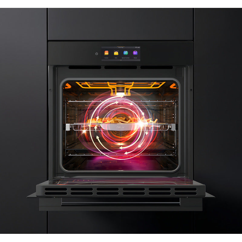 Horno Empotrable Eléctrico Con Air Fry Ormay He-60s5 73l Color Negro