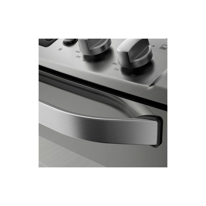 Cocina Electrolux76dxr Color Acero Inoxidable Con Puerta Con Visor