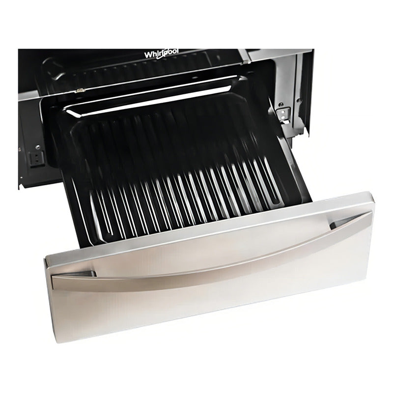 Cocina Whirlpool Multigas 56 Cm Inox Wfx57di