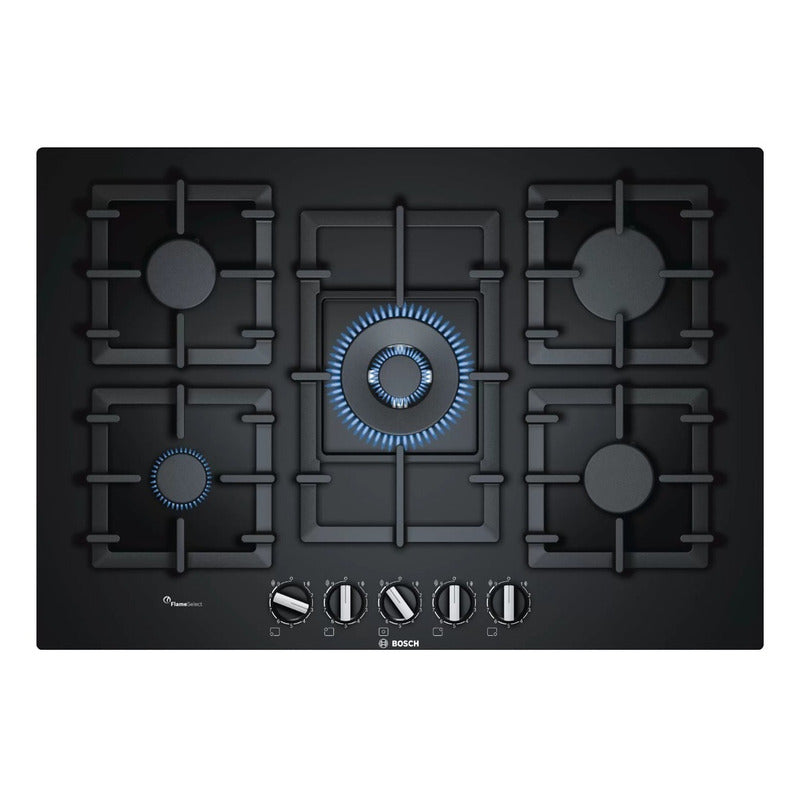 Anafe Bosch A Gas 75cm Vidrio Negro Ppq7a6b90