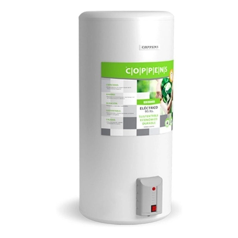 Termotanque Coppens Ttqe95co 95lts Eléctrico Color Blanco