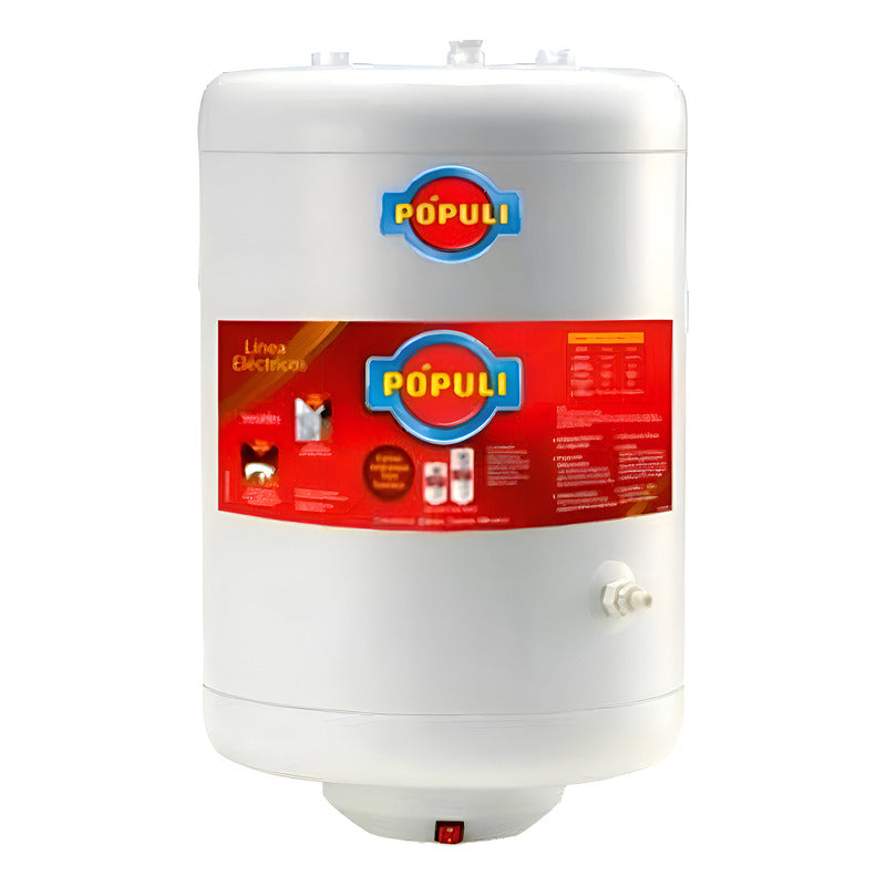Termotanque Eléctrico Ecotermo Pópuli 53 Lt C/inf Tpop70i053