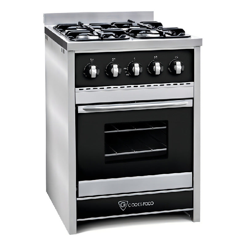 Cocina Tst Chiara Color Negro Con Puerta Con Visor