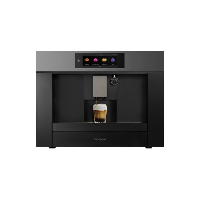 Cafetera Eléctrica Empotrable Vondom Con Pantalla Tft & Wifi 60 Cm