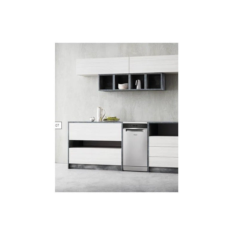 Lavavajillas Whirlpool Wsfo3t2 10 Cubiertos Acero Inox Color Acero Inoxidable