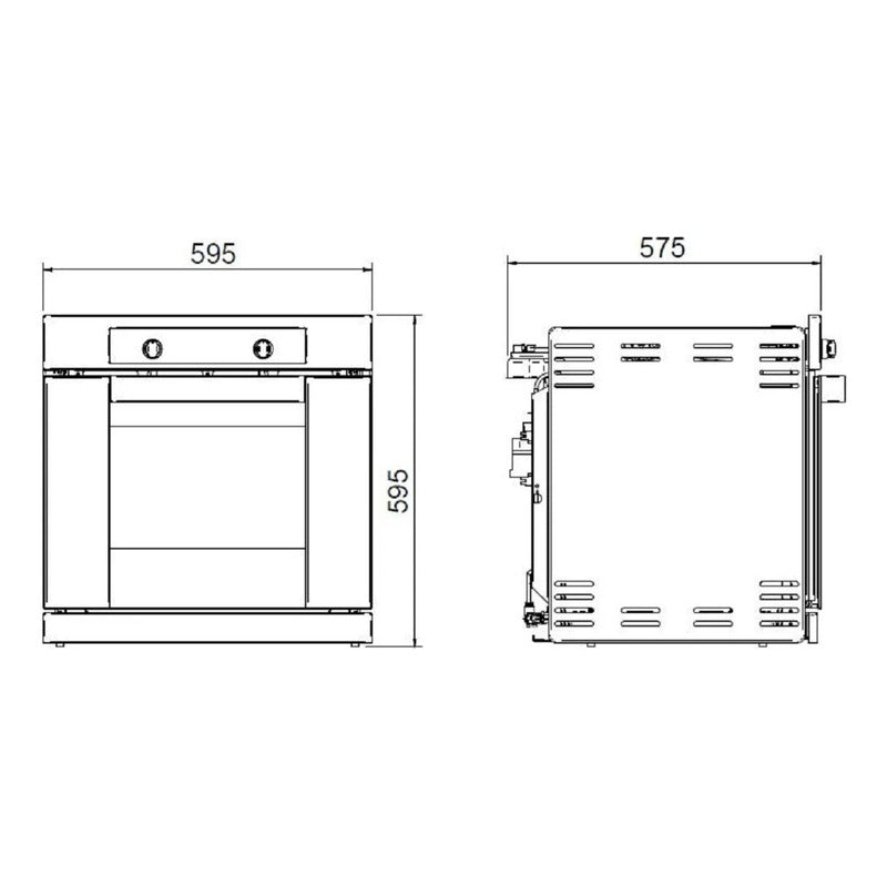 Combo Longvie Horno A Gas H1900xf Y Anafe A Gas A6600xf