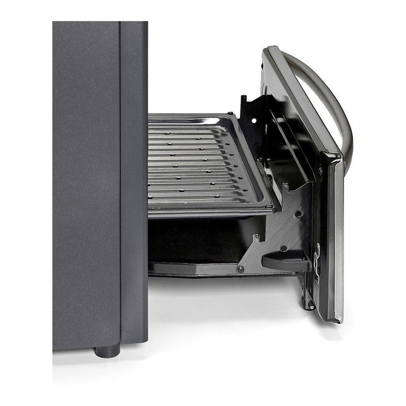 Cocina A Gas Longvie 19501x 56cm Inox Encendido Una Mano