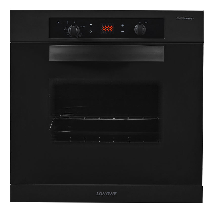 Horno A Gas Touch Longvie H6900gt C/vent. Tang. Grill Eléct. Color Grafito