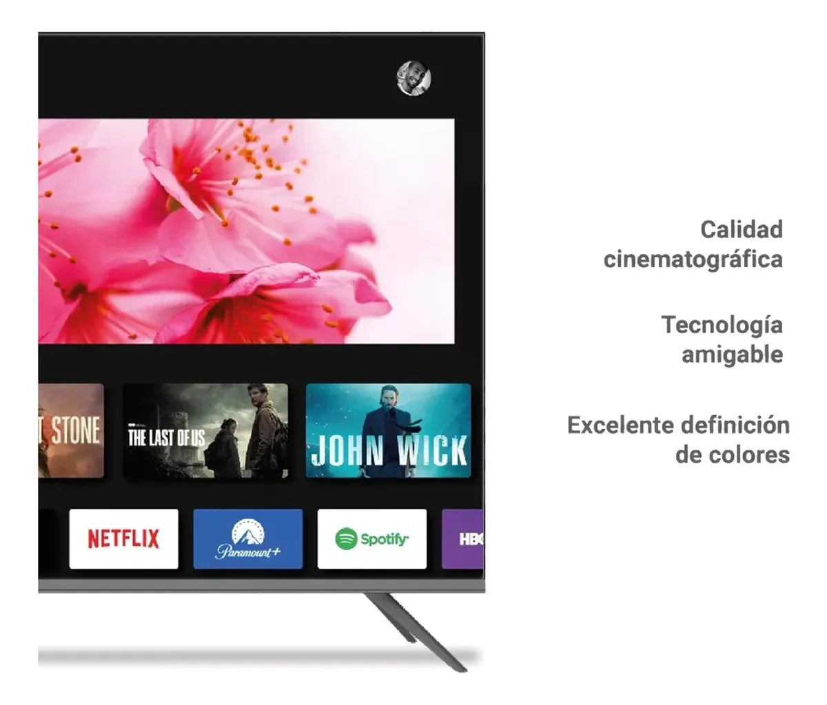 Smart Tv Uhd 4k Sharp 50 4t-c50fl6l Google Tv