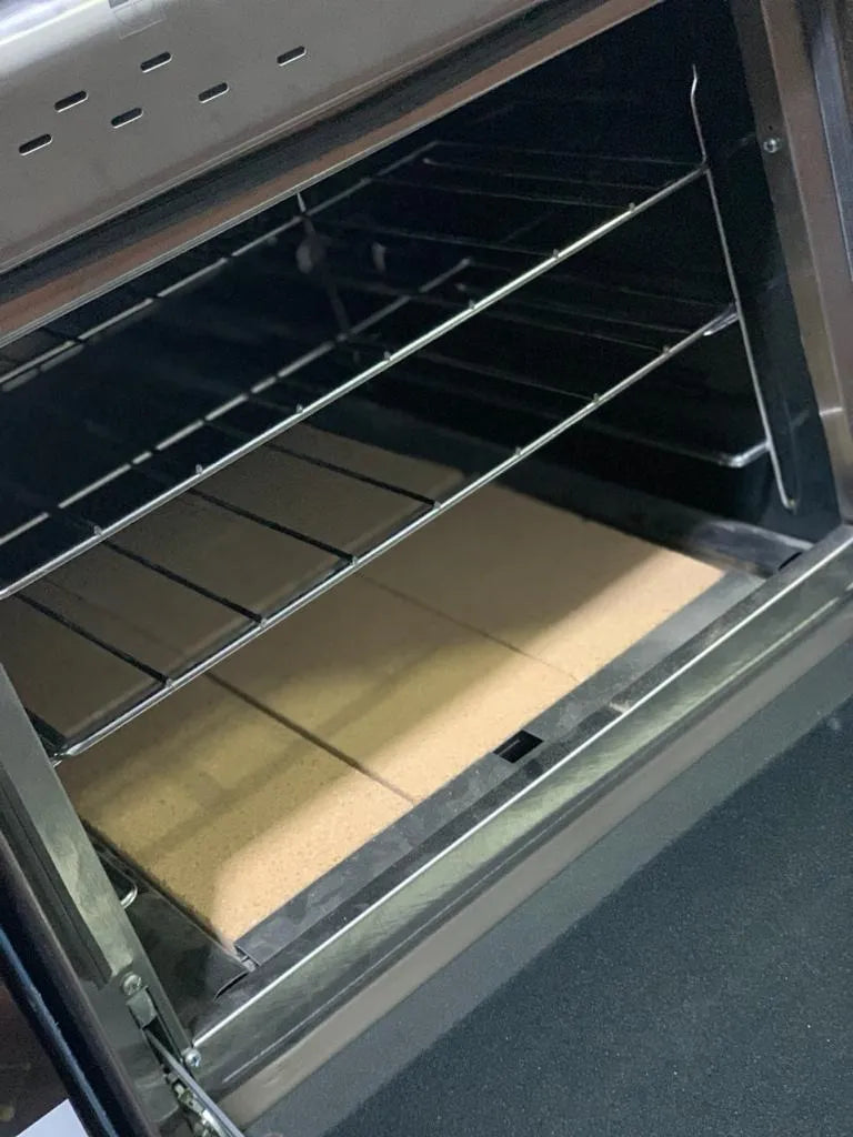 Cocina A Gas Morelli Zafira 600 4hornallas 60cm Puerta Visor Color Acero Inoxidable