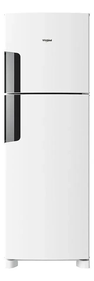 Heladera Whirlpool Inverter No Frost Top Freezer 407/386 Lts Inoxidable Blanca WRM42MBDIM