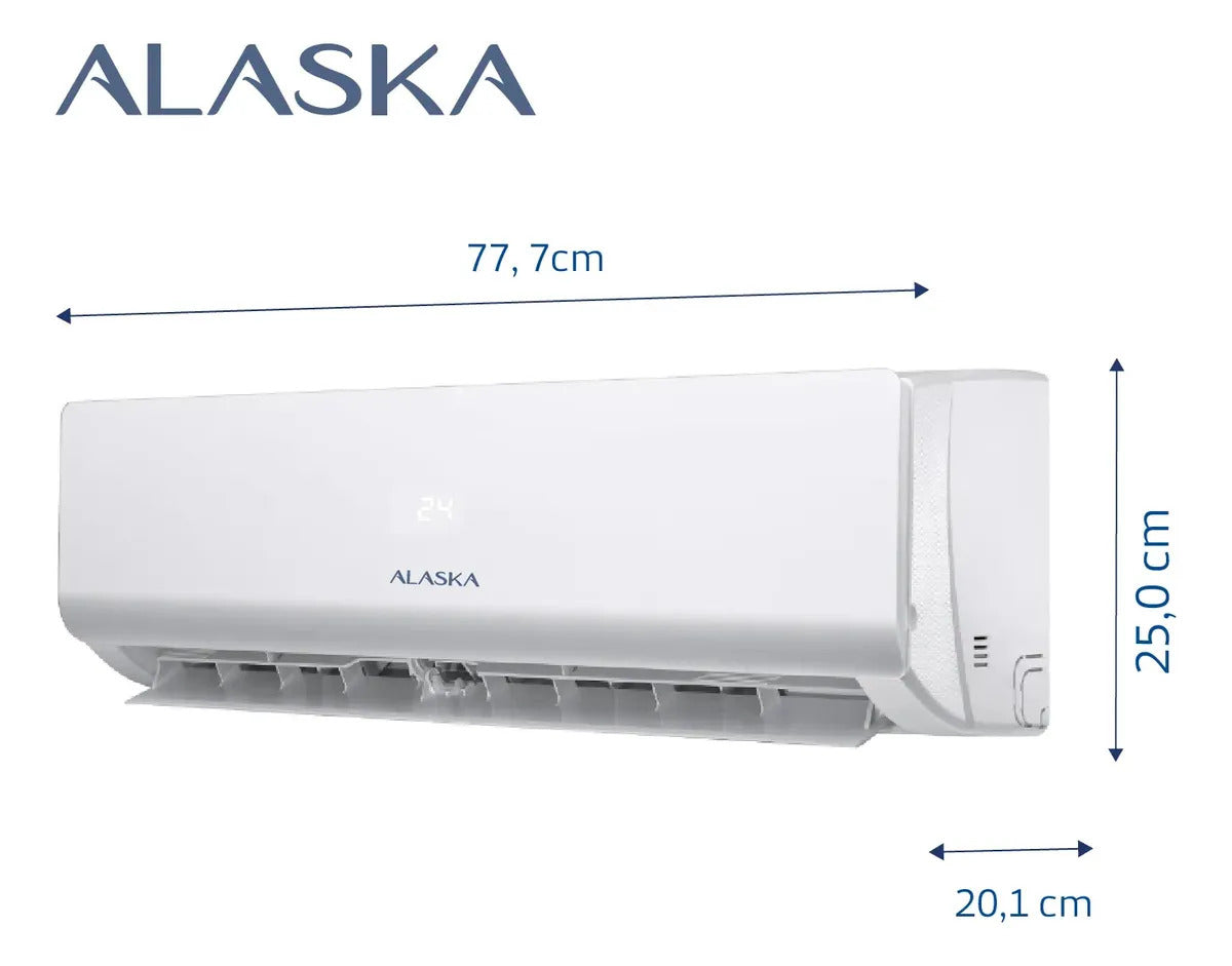 Aire Acondicionado Split Alaska As35wcdw 3200 Watts Frio Calor