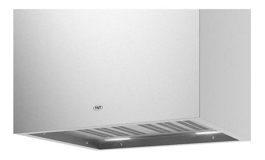 Extractor Purificador De Cocina Tst Kuba Ac. Inox. Isla 500mm X 900mm Plateado