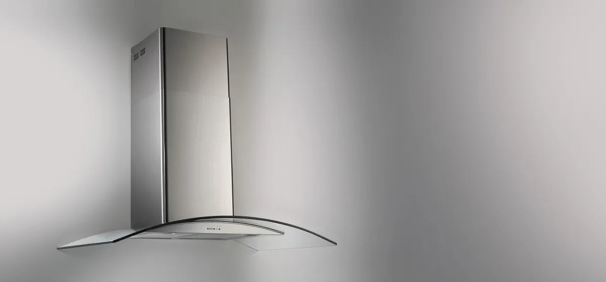 Extractor Purificador De Cocina Tst Lacar Ac. Inox. De Pared 500mm X 900mm Plateado