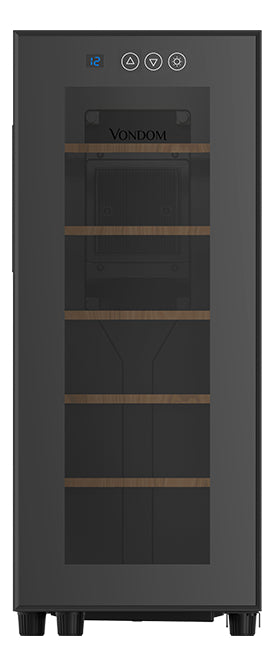 Cava De Vinos Vondom Para 12 Botellas Con Estantes De Madera T12