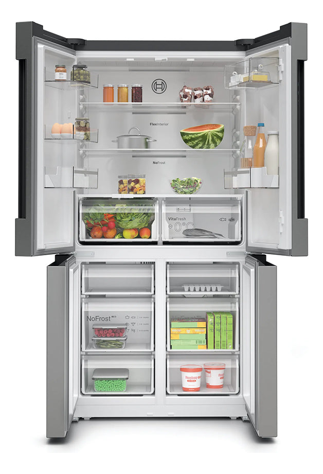 Heladera No Frost Bosch Kfn96vpea Multi Puerta Acero Inox