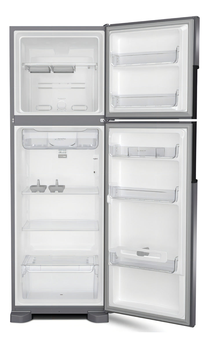 Heladera Whirlpool Inverter Top Mount No Frost Inox 386L WRM42HKDIM