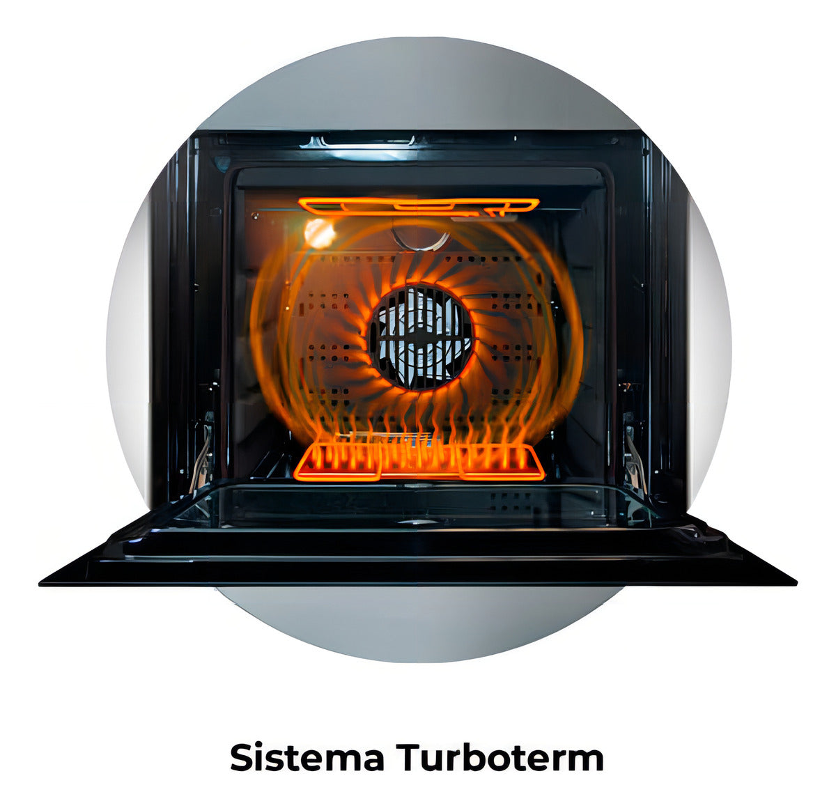 Horno Eléctrico Touch Longvie He6900g De Empotrar Color Grafito