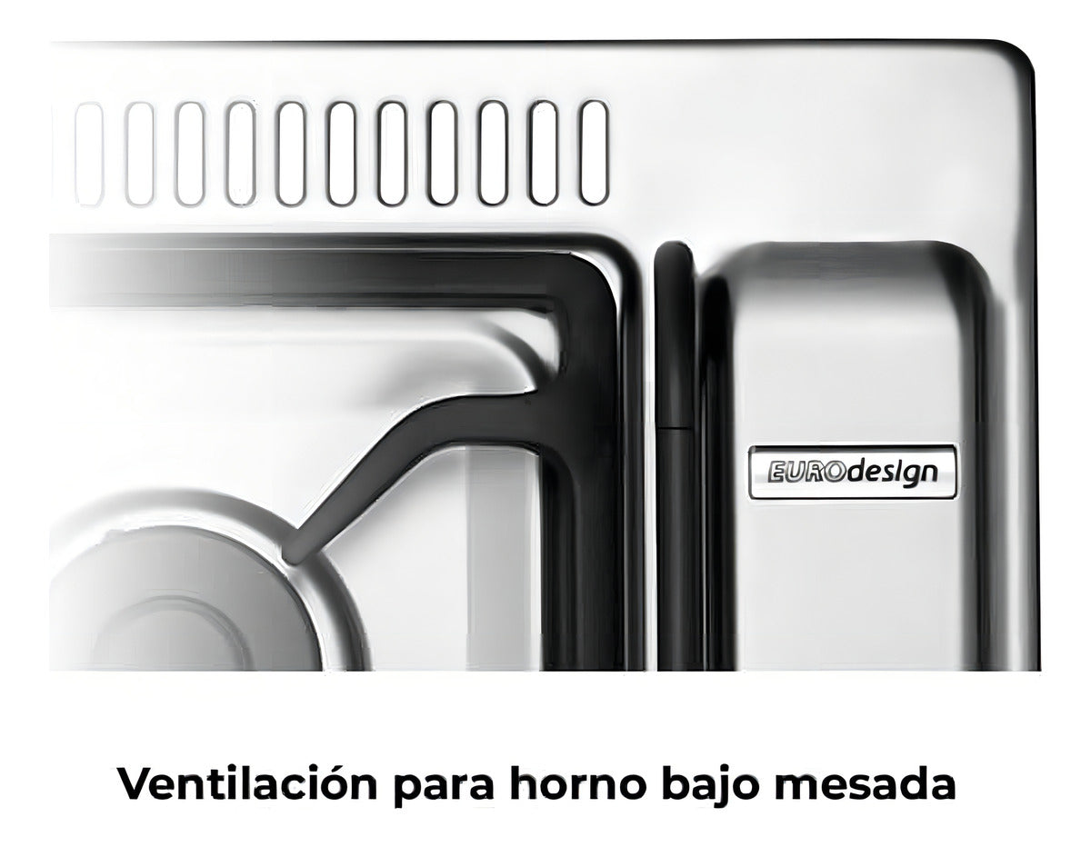 Anafe A Gas Longvie A2600rxf Inox Rejillas De Ventilación