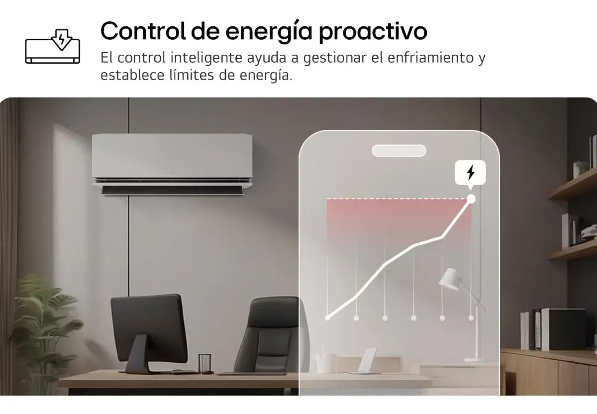 Aire Acondicionado LG DualCool 3000 Frío/Calor Inverter Blanco S3-W120A1DA