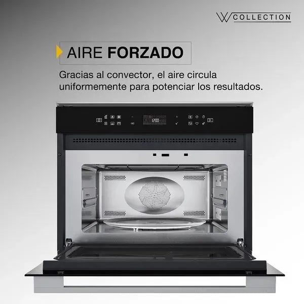 Microondas Empotrable Whirlpool Wcollection 40 Lts Wmo40as