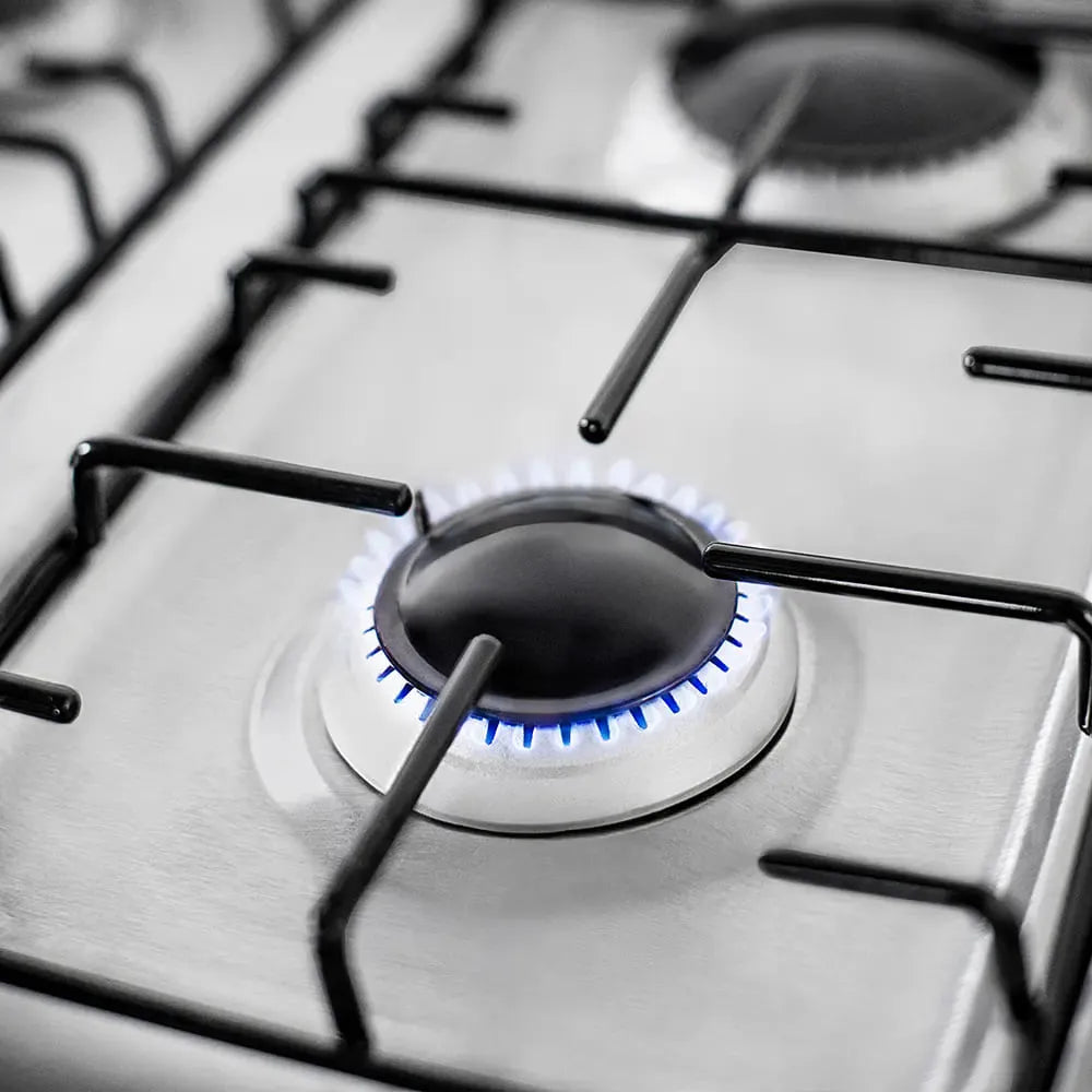 Cocina Multigas Drean 55cm Luz Encendido Termostato Blanca