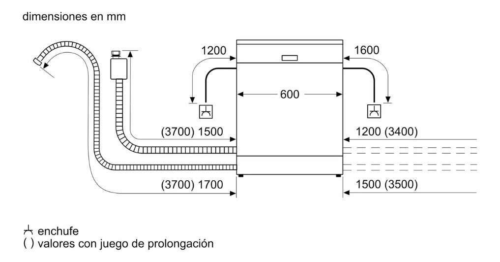 Lavavajillas Panelable Bosch Serie 2 13 Cubiertos Smv2itx09e