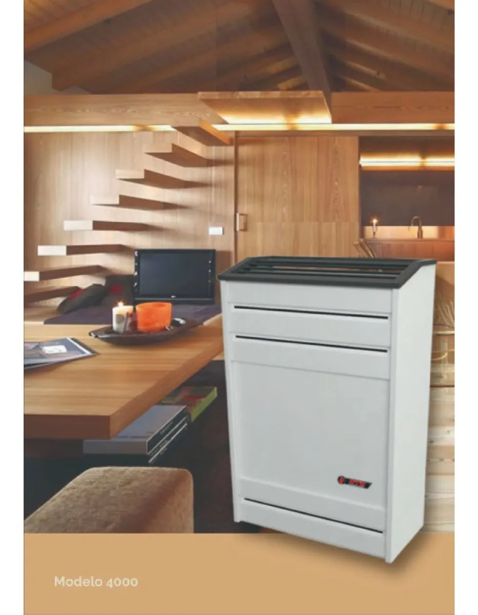 Calefactor Ctz Línea Pesada 4000 Cal. Tiro Natural Ctz4