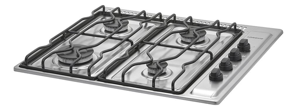 Anafe A Gas Longvie A2600rxf Inox Rejillas De Ventilación