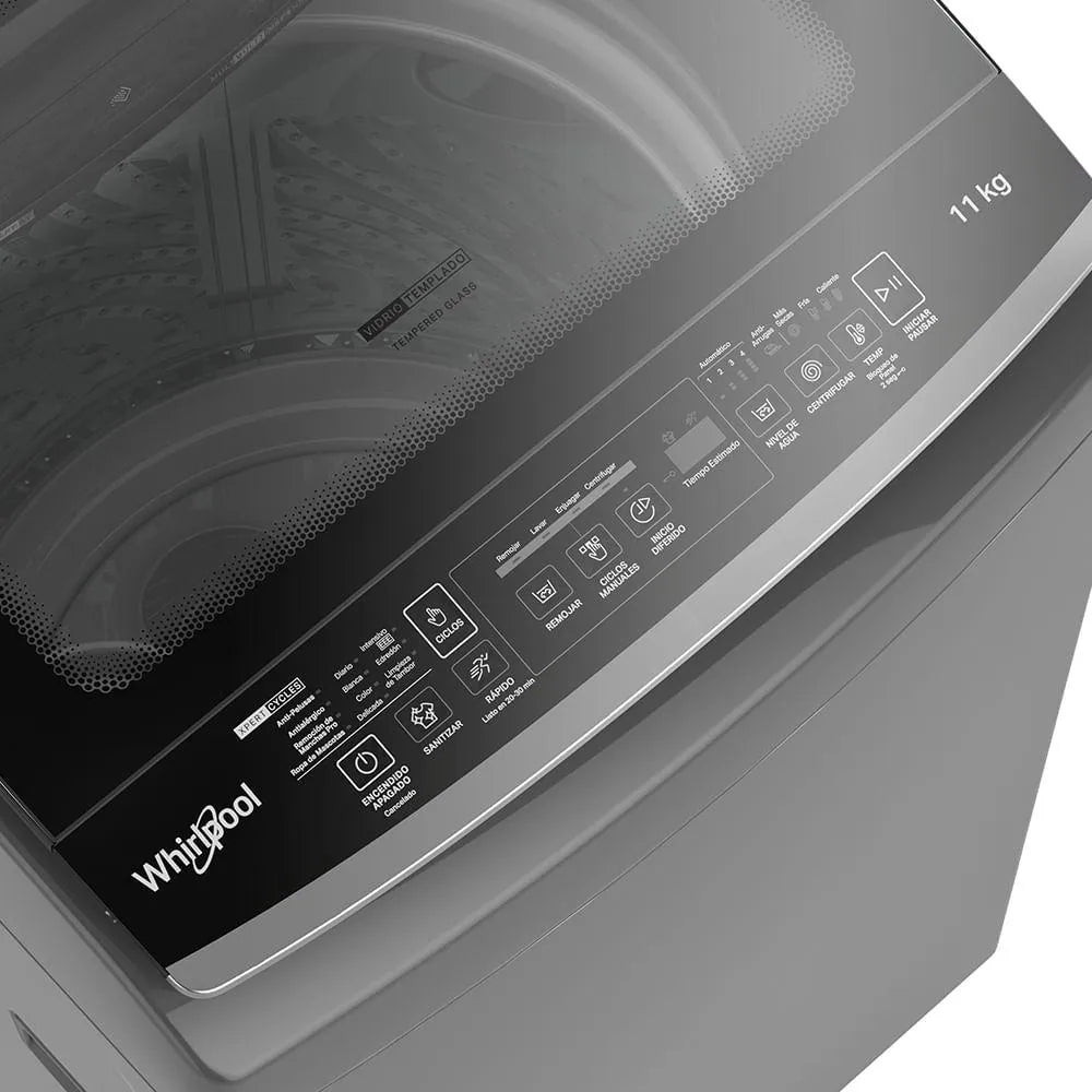 Lavarropas Automático Whirlpool Ww11 Gris Oscuro 11kg 220 v