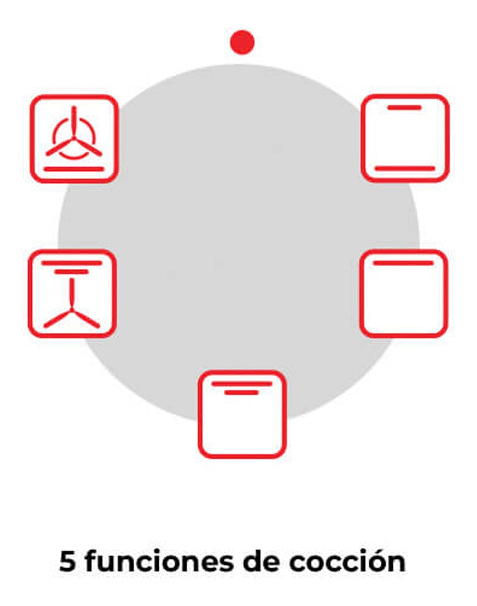 Horno Eléctrico Longvie He1900xf De Empotrar Acero inoxidable