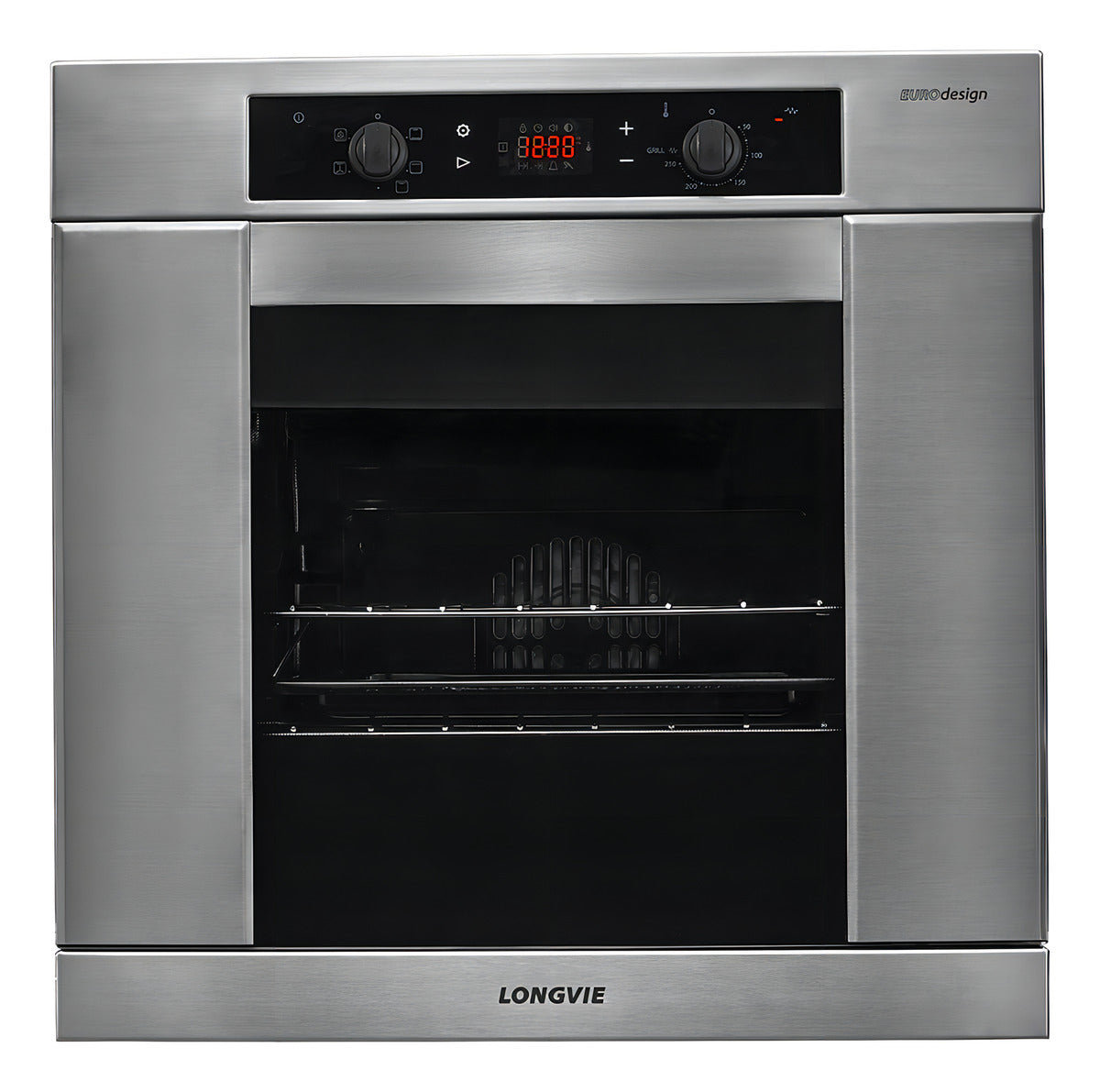 Horno empotrable eléctrico Longvie Eurodesign HE6900X 56L acero inoxidable