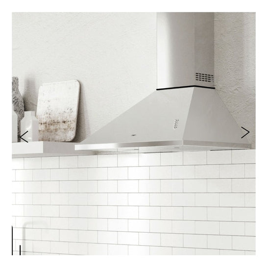 Campana De Cocina Tst De Pared Traful 60 Cm Blanca 322-60