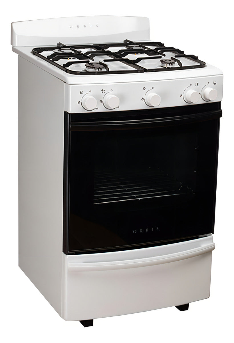 Cocina Multigas Orbis 938bc4m De 4 Hornallas Blanca Color Blanco