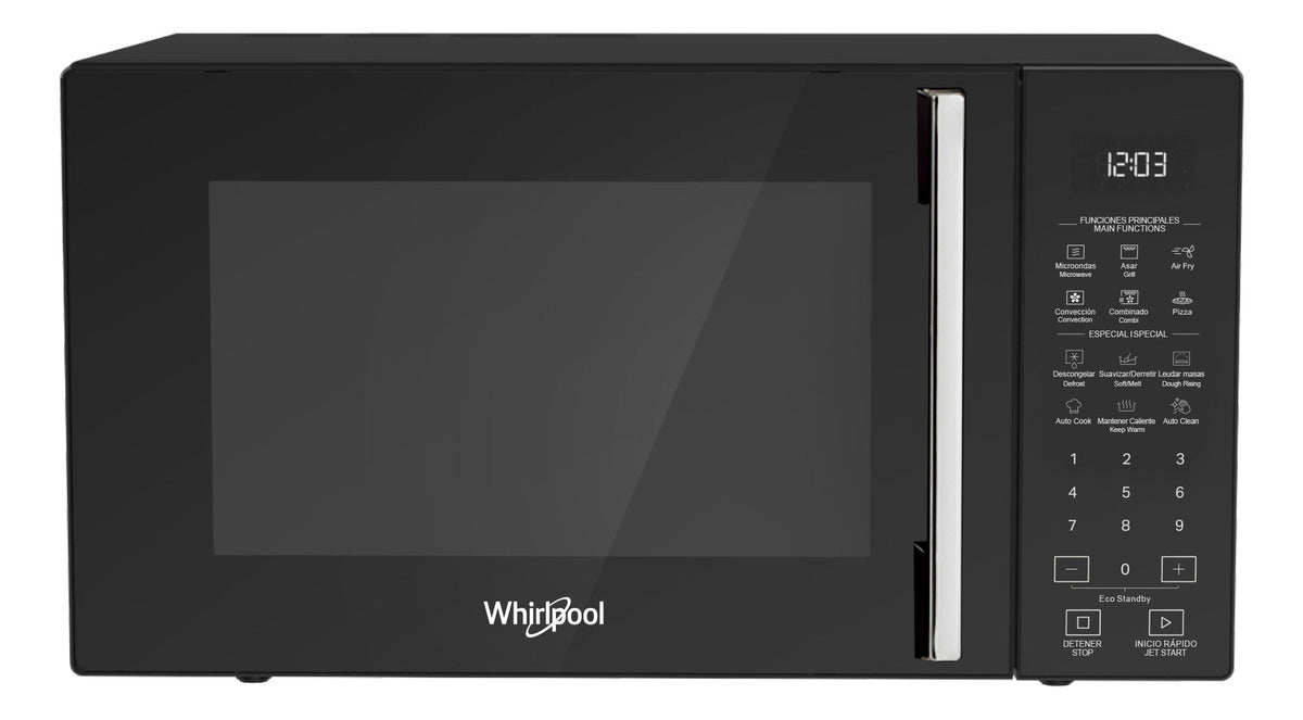 Microondas Whirlpool Wmc29ab Wcollection 29lts Air Fry 4 En 1 1400w WMC29ABDIM