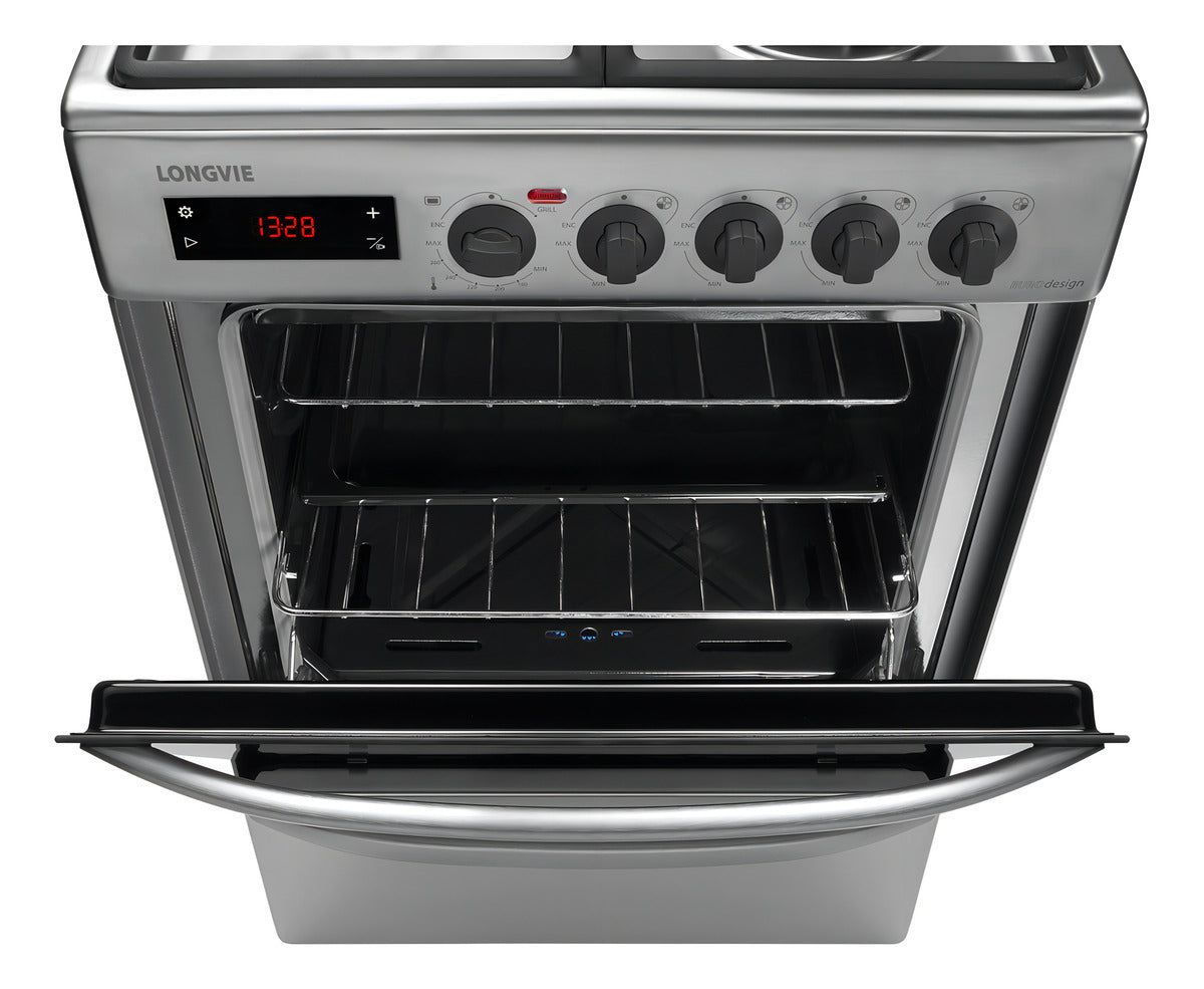 Cocina Longvie Eurodesign 21601XT Acero Inoxidable Puerta con Visor