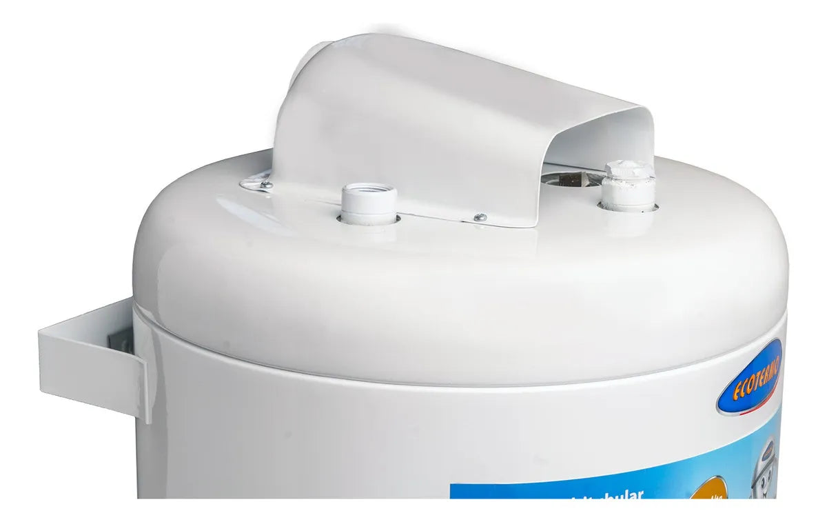 Termotanque A Gas Ecotermo Ep53 Alta Recuperación 51lt C/sup Color Blanco