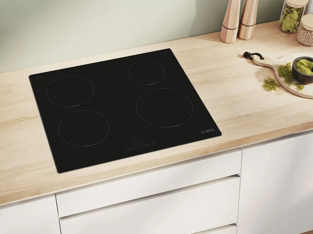 Anafe Eléctrico Inducción Cocina Bosch Pue611bb5e Serie 4 Negro