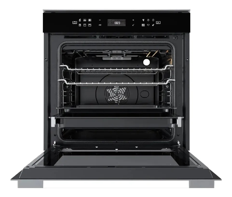Horno Empotrable Eléctrico Whirlpool Woc73asdim 73l Color Plateado