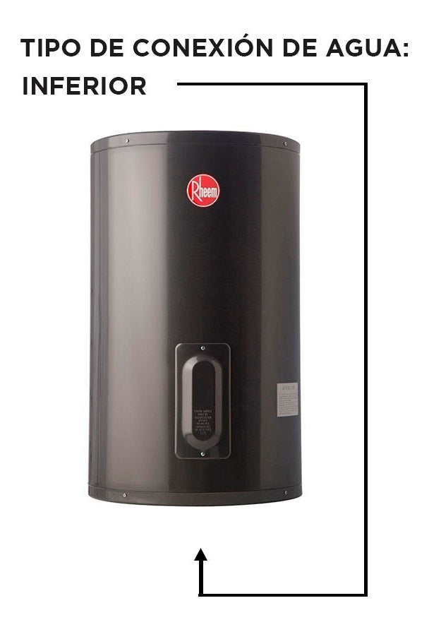 Termotanque Electrico Colgar Rheem TEC125RH 125lTS Carga Inferior