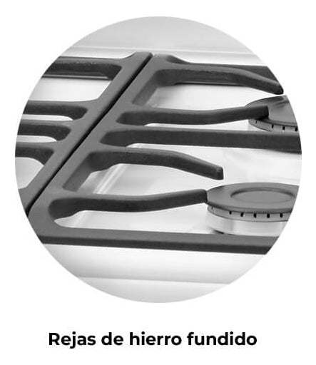 Cocina A Gas Longvie 13231bf 56cm Blanca Cajón Parrilla