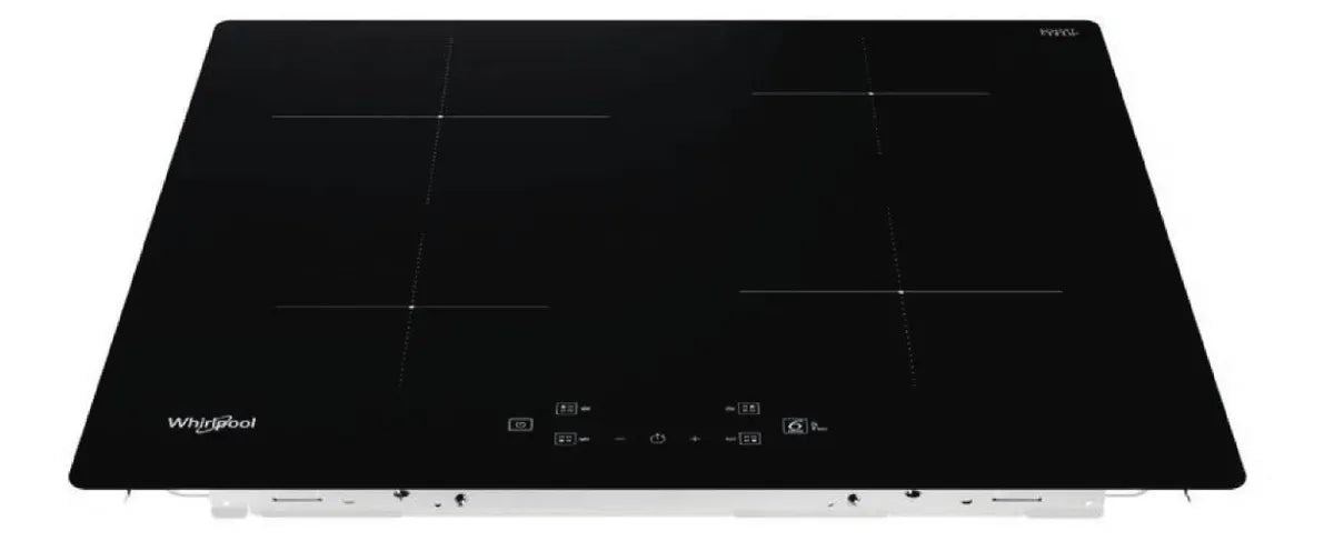 Anafe Whirlpool De Induccion 60cm 4 Hornallas Acm 807/ba Color Negro